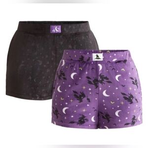 2 Pack Halloween Soft Shorts